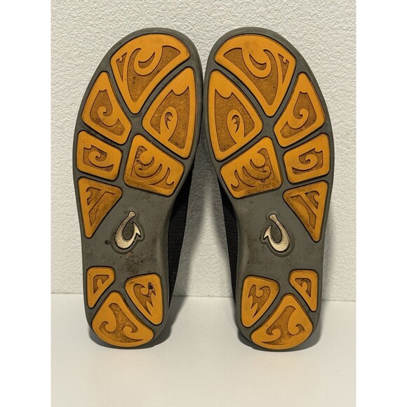OLUKAI Mens Nohea Mesh Slip-On Shoes Size 10 Grey Sneakers NO INSOLES main image 5